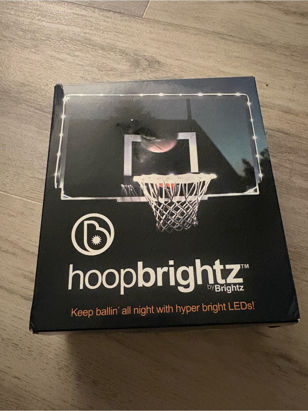 The Brightz HoopBrightz LED Basketball Hoop Light  Night Play NIB White
